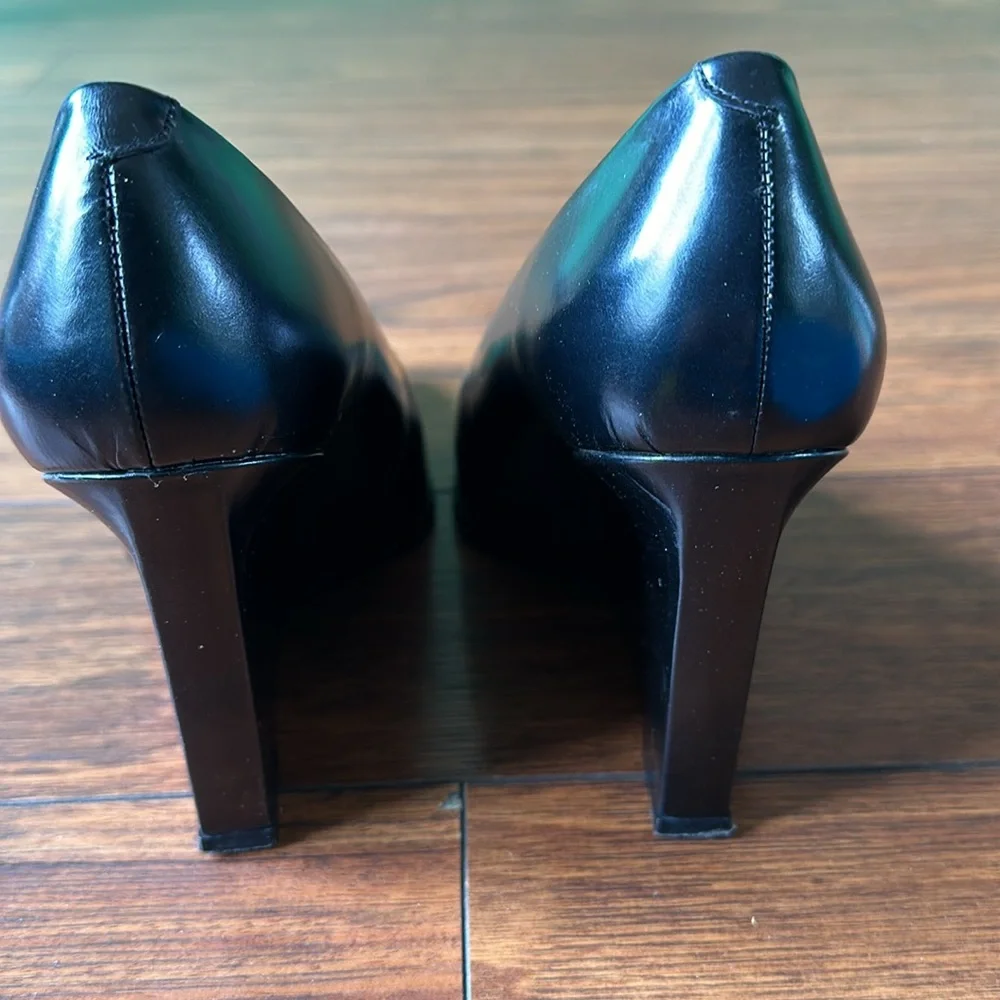 👠👠Calvin Klein Black Wedge Shoes..Made in Spain👠👠